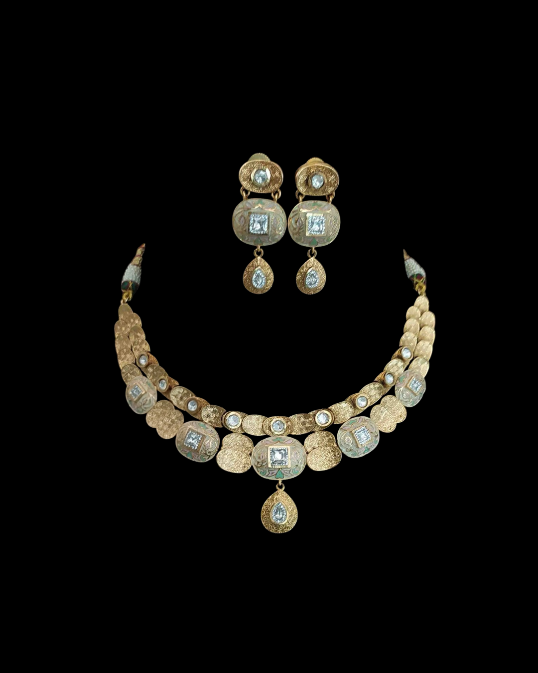 Royal Meenakari Necklace Set