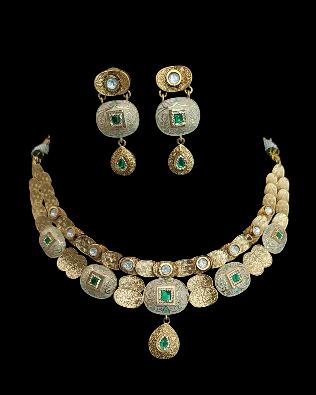 Royal Meenakari Necklace Set