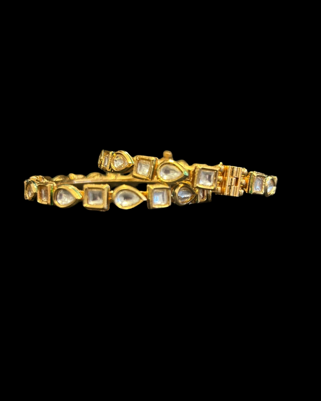 Elegant Kundan Stone Bangles