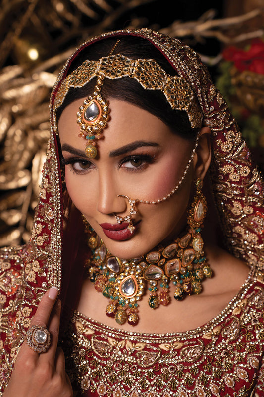 Multi-Stone Kundan Choker Set
