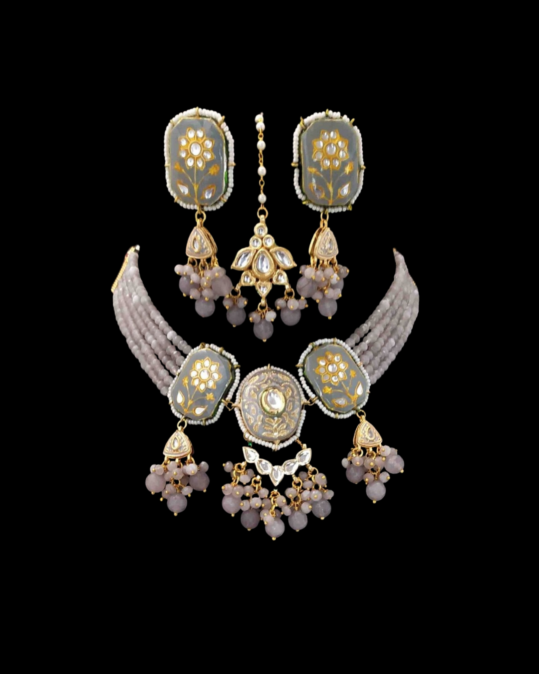 Meenakari Necklace Set